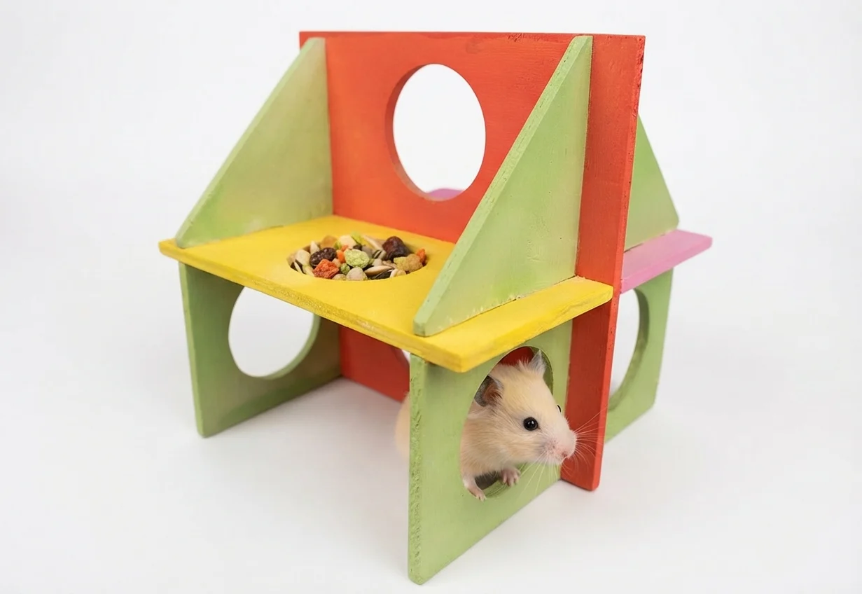 CASA INTERACTIVA PARA ROEDORES