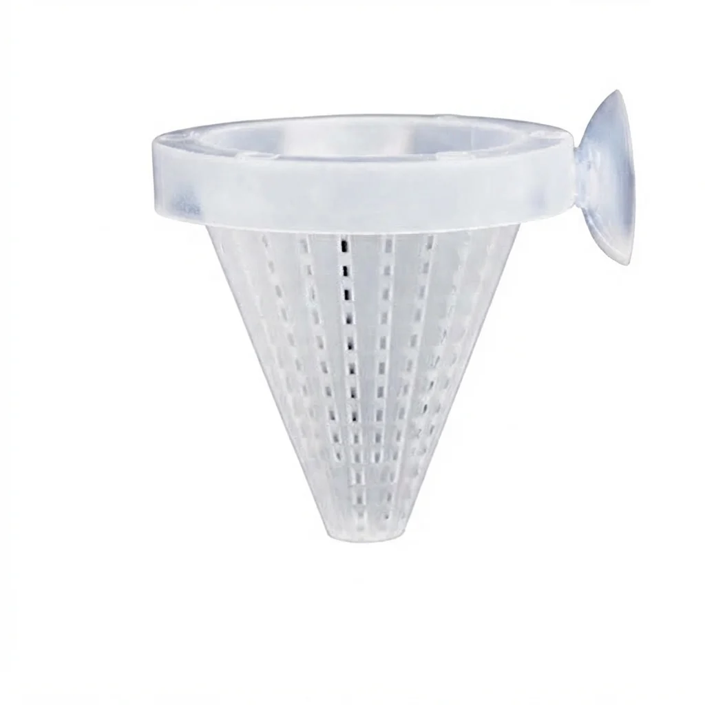 COMEDERO DE PLASTICO PARA ALIMENTO VIVO - TUBIFEX