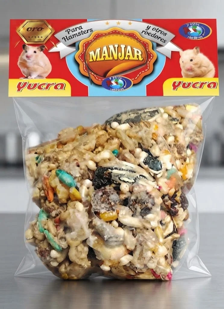 MANJAR PARA HAMSTER (DULCE CON SEMILLAS NATURALES)