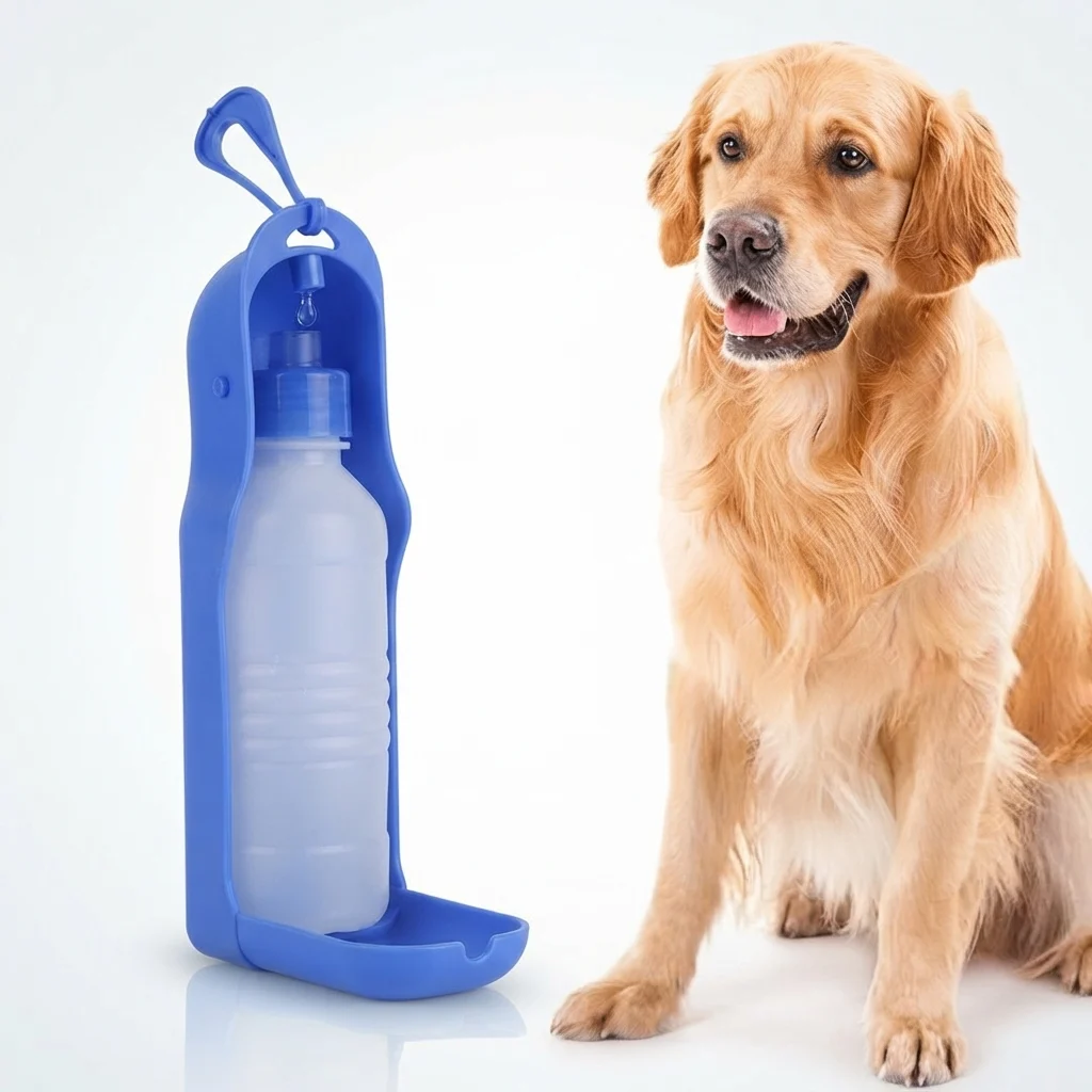 BOTELLA BEBEDERO PORTÁTIL DE 250 ML PARA MASCOTAS