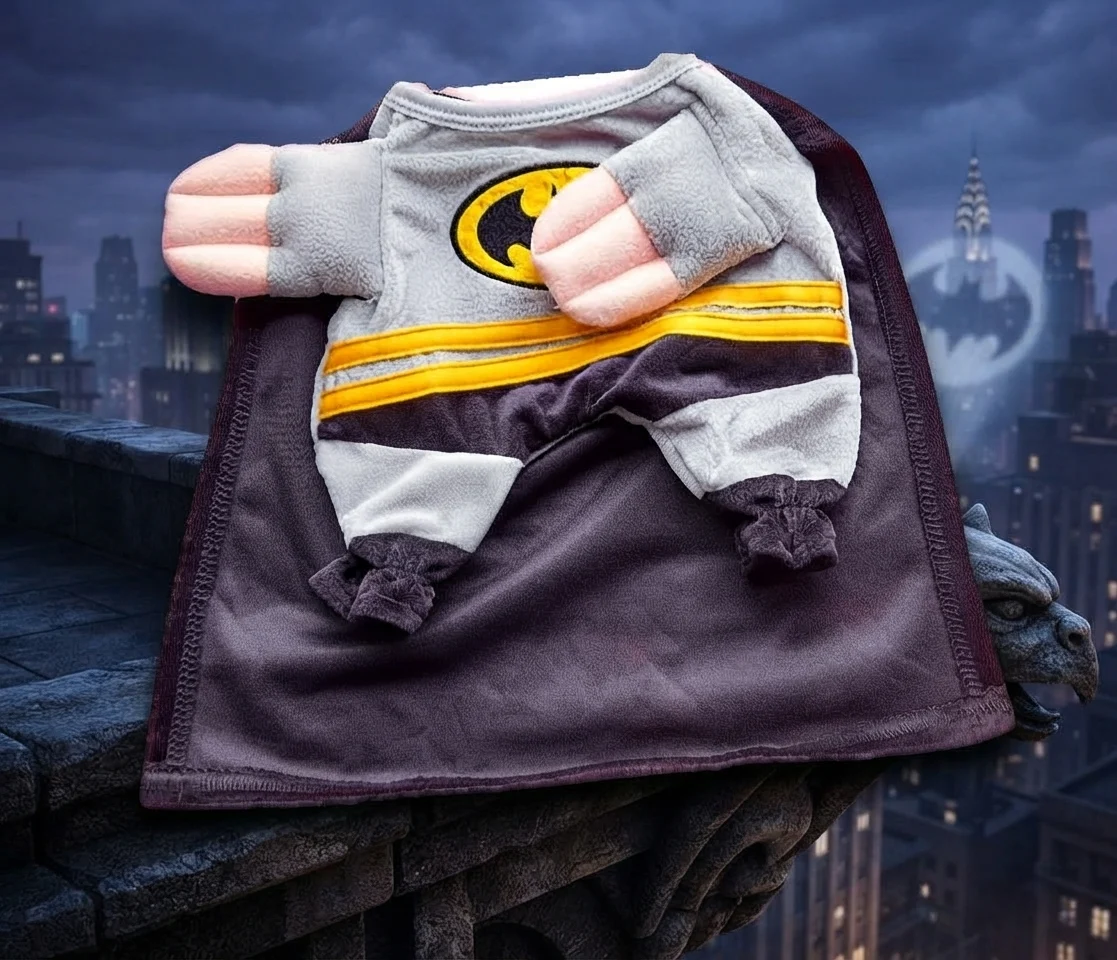 DISFRAZ "PARADITO" DE BATMAN PARA MASCOTAS