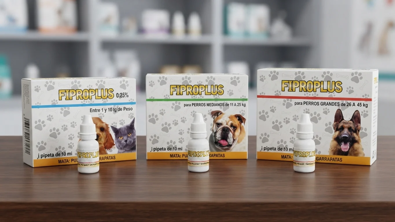 FIPROPLUS ANTIPARASITARIO EXTERNO (PIPETAS)