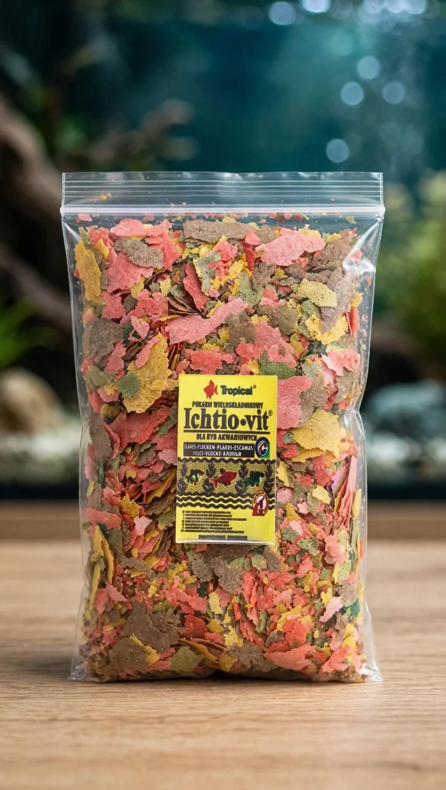 ALIMENTO PARA PECES ICHTIO-VIT TROPICAL ESCAMAS 30 GR