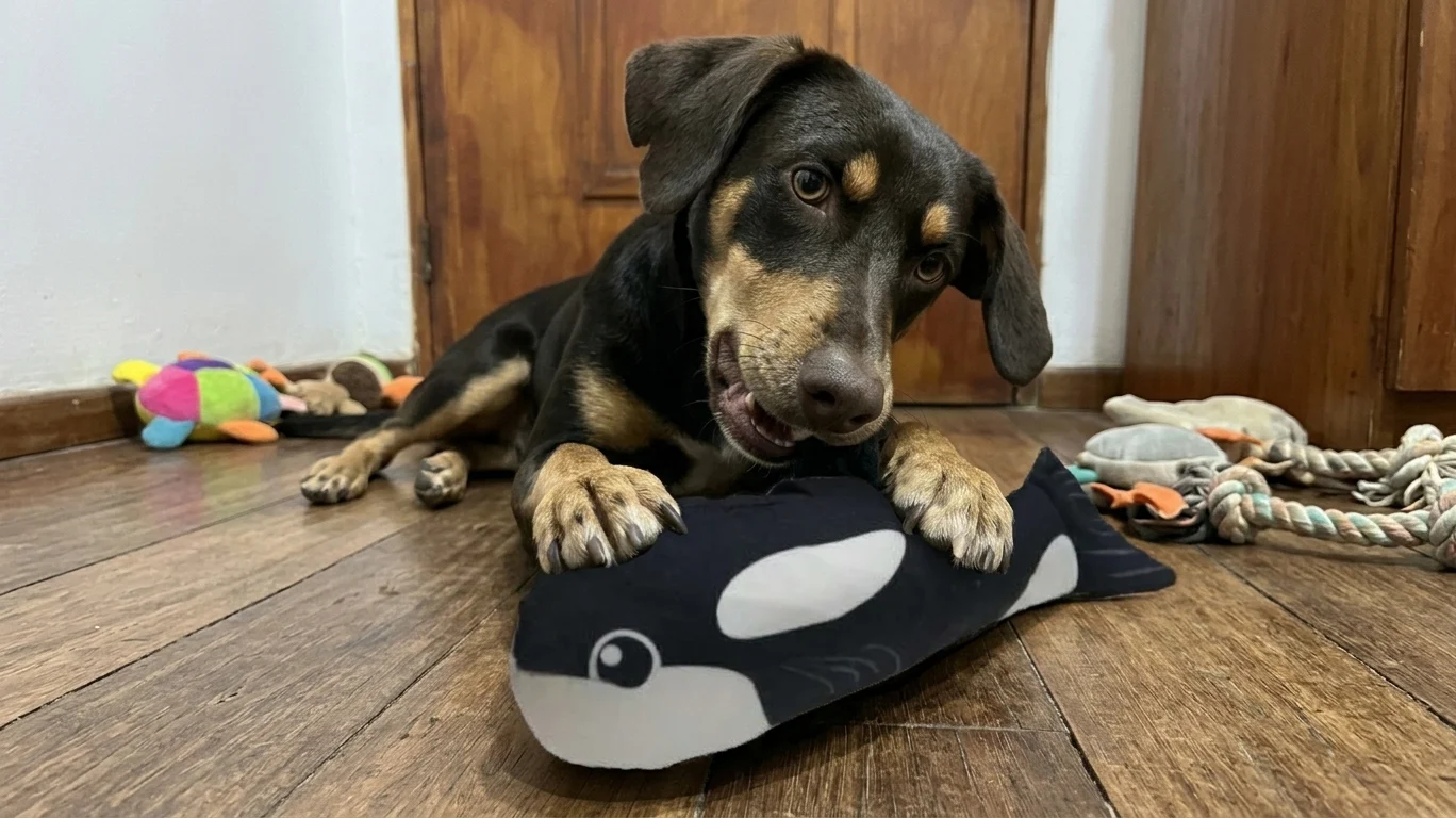 PELUCHE EN FORMA DE ORCA