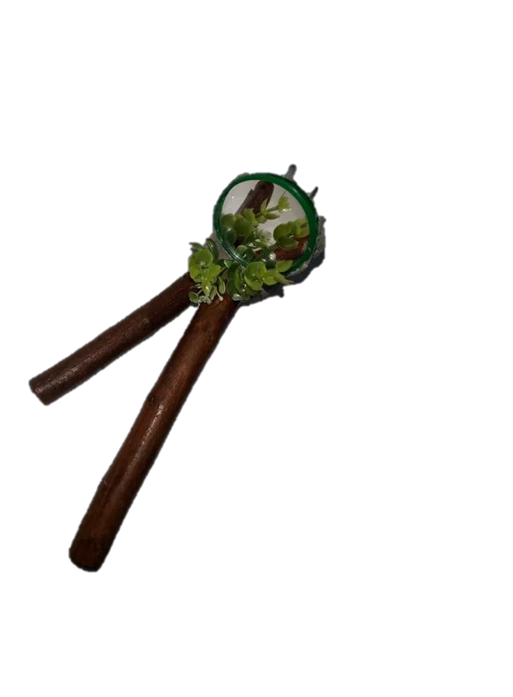 Rama con Espejo de Madera
