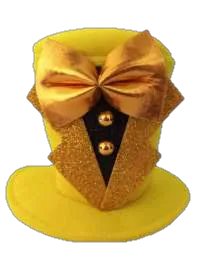 Gorro Elegante Amarillo