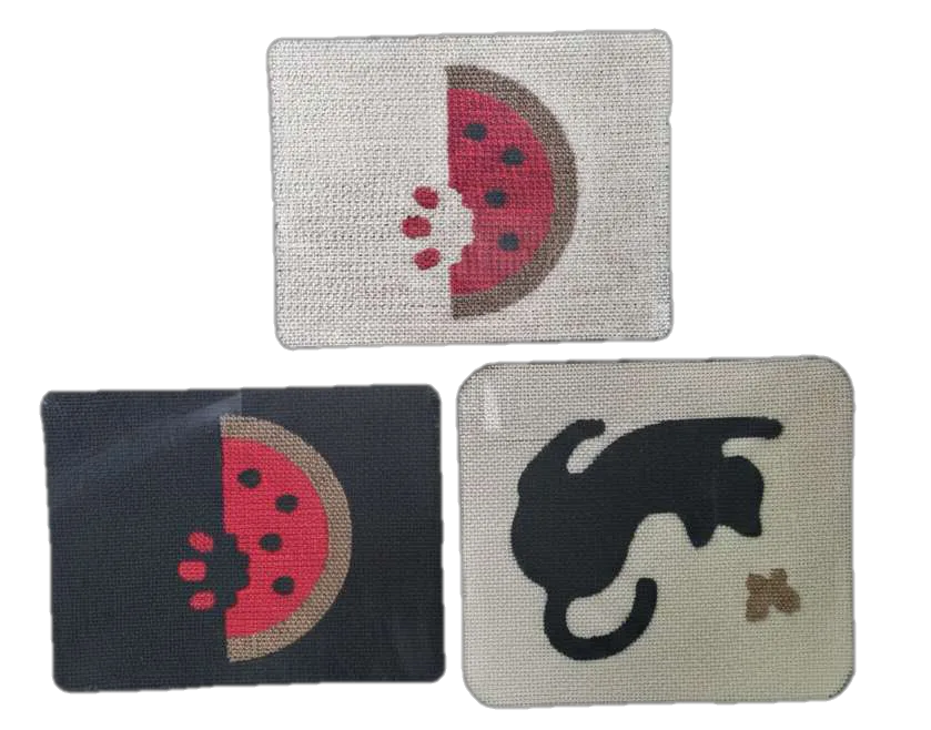 Rascador Cuadrado de Carton con Diseño
