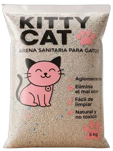 Arena Perlada Kitty CAT Arena Sanitaria Tipo Perlas