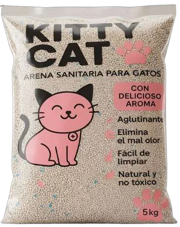 Arena Perlada Perfumada Kitty CAT Arena Sanitaria Tipo Perlas