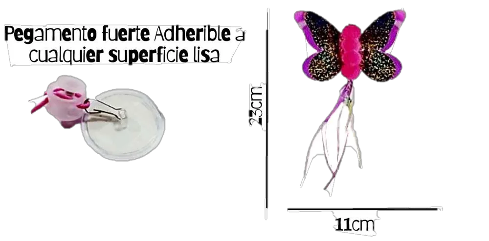 Juguete Mariposa con Chupón