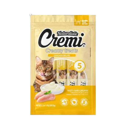 Cremi Pollo (sobre de 5 Tubitos, 100% Natural)
