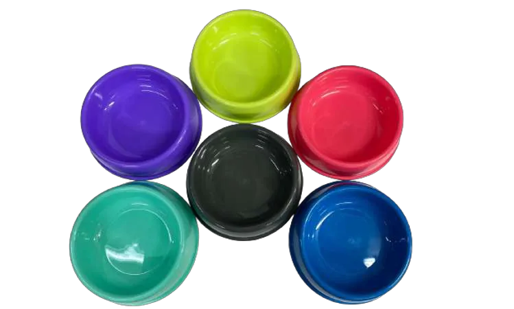 Plato Redondo de Color Entero