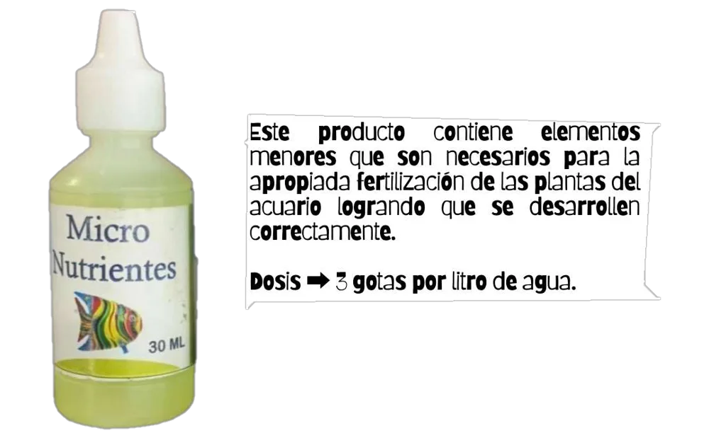 Micro Nutrientes (30ml) Abono para Plantas