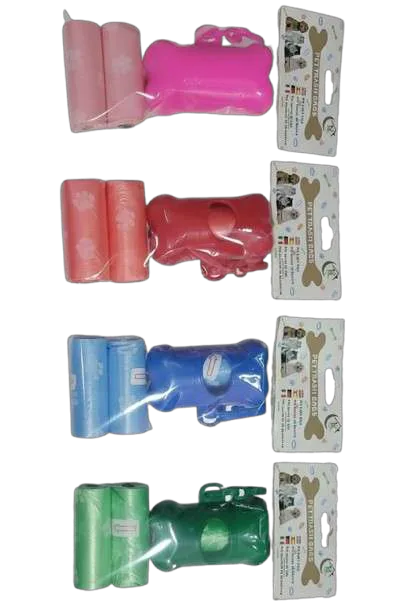 Llavero Porta Bolsa (3 Rollitos)