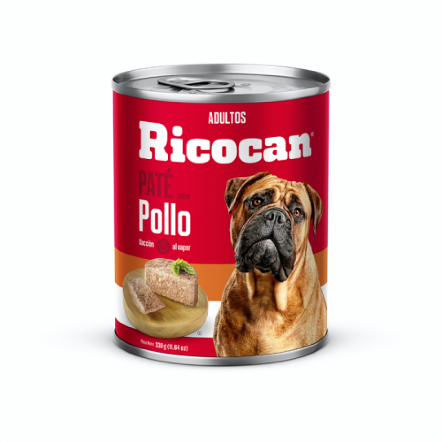 Ricocan Paté Pollo x 330gr – Perro Adulto