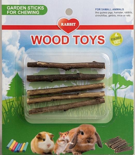 Palitos Mordedor de Madera para Roedores