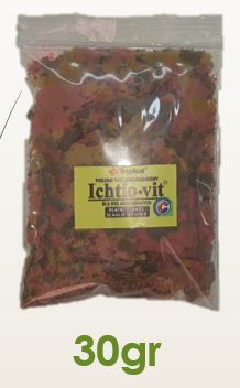 Alimento para Peces Ichtio-vit Tropical Escamas 30 Gr