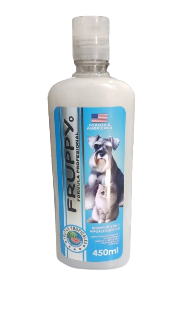 Shampoo Fruppy Frutas Tropicales 450ml para Perro y Gato