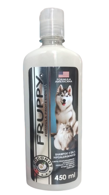 Shampoo Fruppy Coco 450ml para Perro y Gato