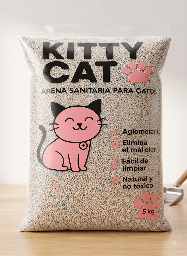 Arena para Gato Perlada Kitty Cat 5kg
