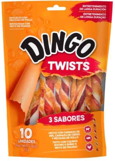 Dingo Twists 10 Unidades