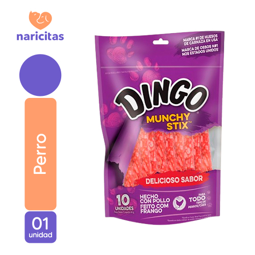 Dingo Snack Munchy Stix para Perro