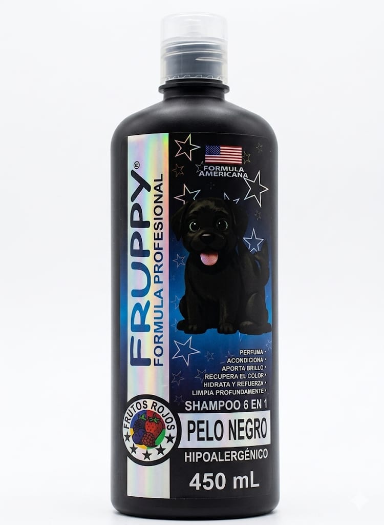 Shampoo Fruppy Frutos Rojos 450ml para Perro y Gato