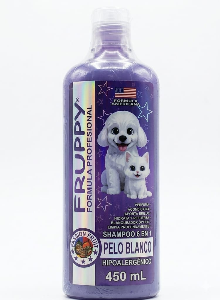 Shampoo Fruppy Passion Fruit 450ml para Perro y Gato